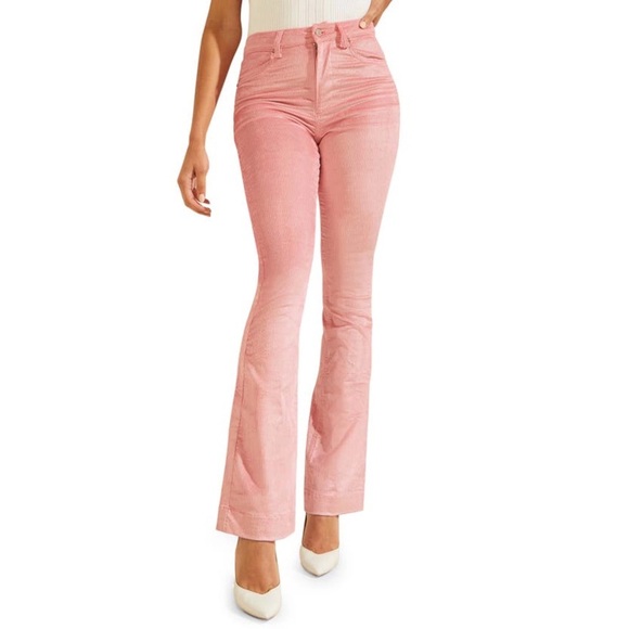 New GUESS Cotton blend velvet pants/Jeans SZ 25 - Picture 1 of 6